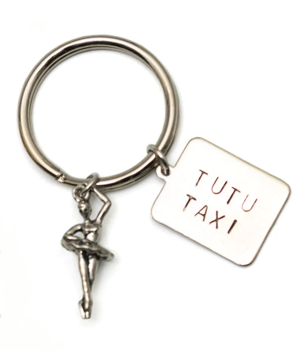 Tutu Taxi Keychain