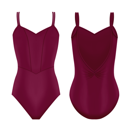 Natasha Leotard Claret