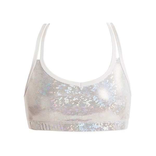 Roxy Crop Top - Silver