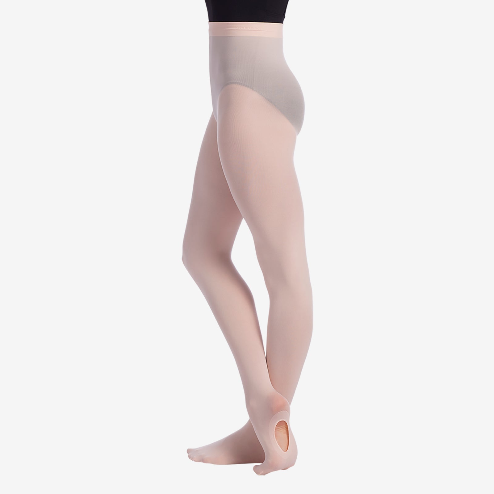 Adult Convertible Tights - TS82 - Ballet Pink