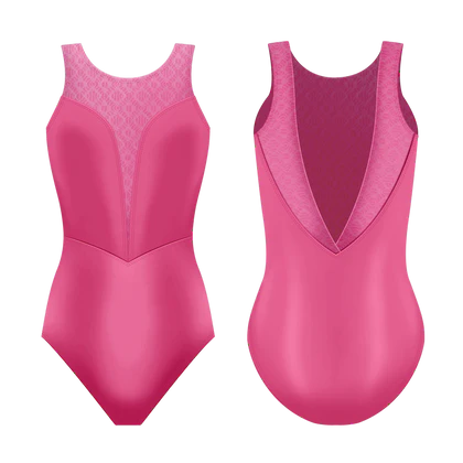 Dentelle Leotard Rosy