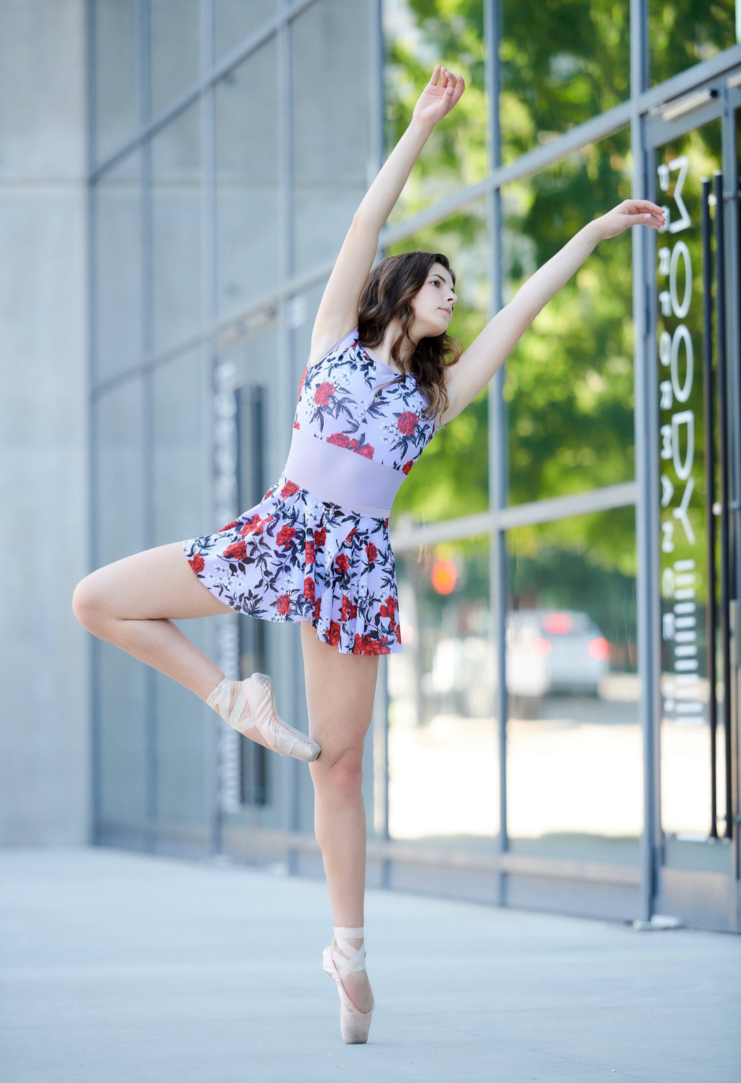 The Evaline Skirt - Bright Blooms